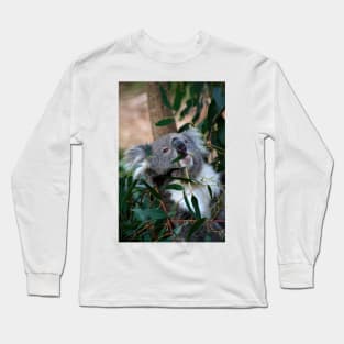 Feeding Time For Koalas Long Sleeve T-Shirt